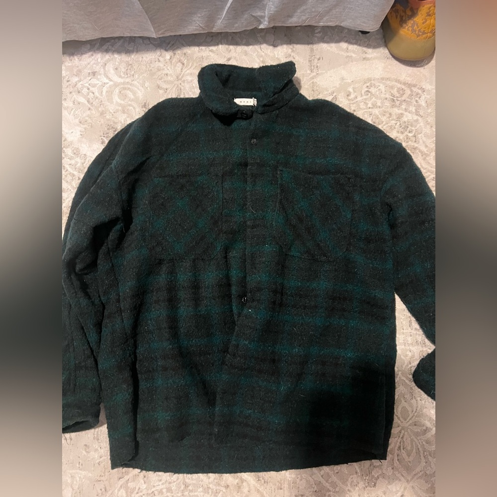 mnml brand flannel over shirt